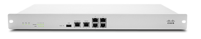 Cisco Meraki MX80 shops VPN Firewall